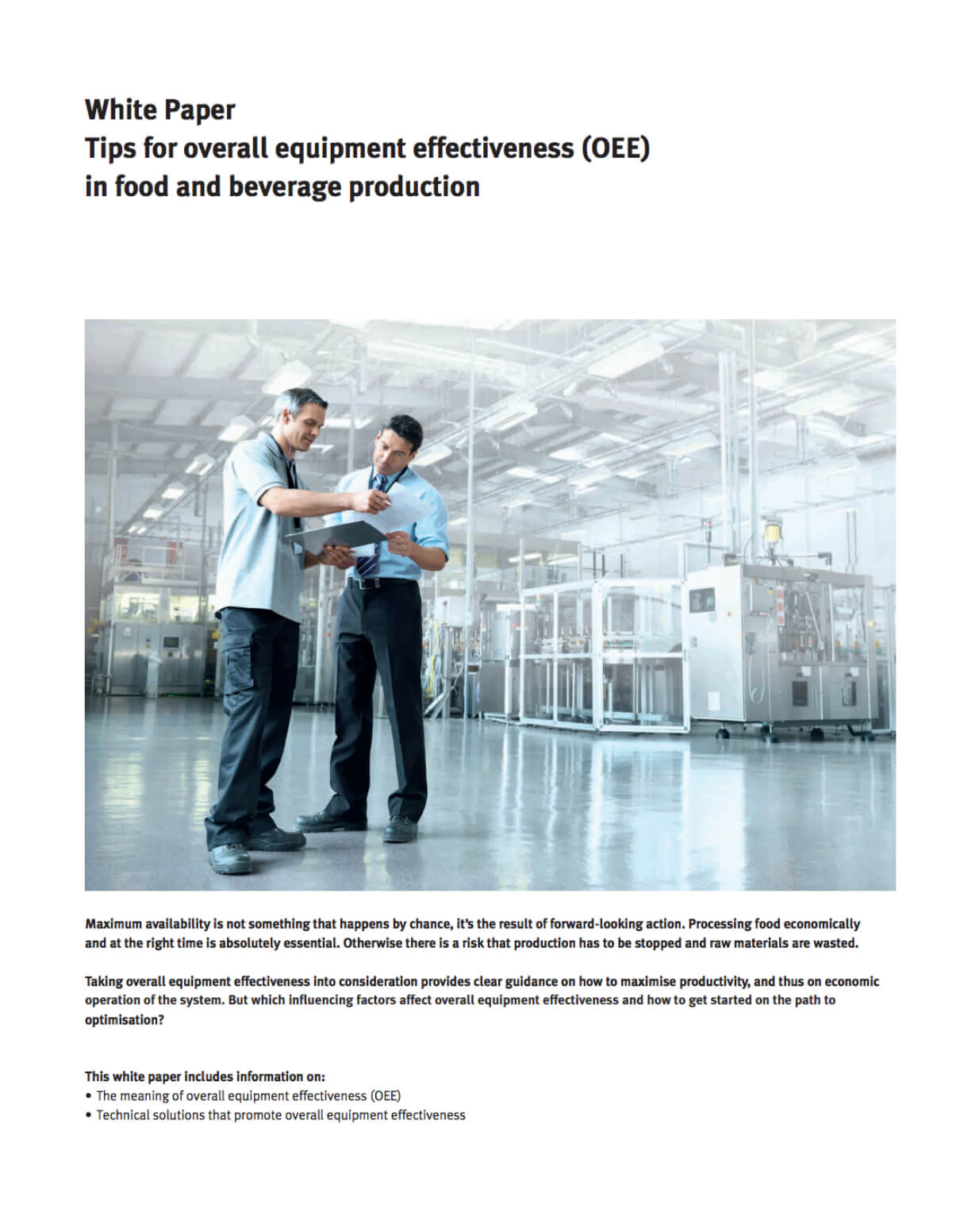 Overall Equipment Effectiveness