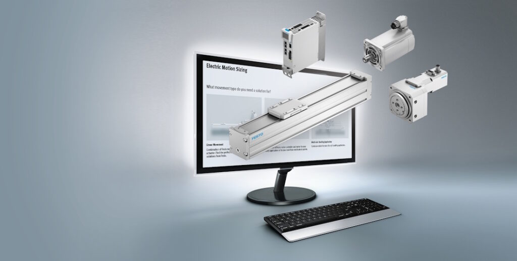 The Festo Electric Motion Sizing online tool